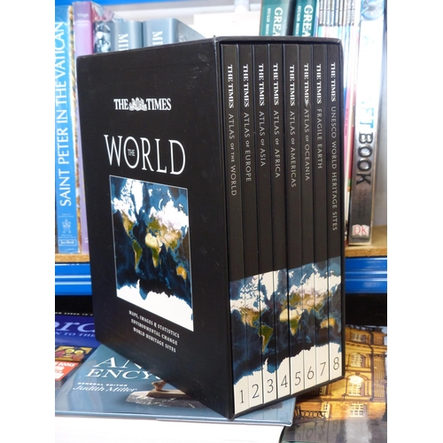 2 - A boxed set of eight 'The Times - The World' books, 'Great Houses of Ireland' by Hugh Montgomery-Mas... 