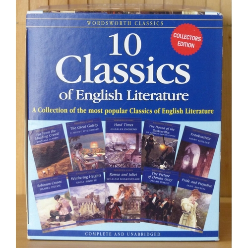 15 - A boxed set of 9 Woodsworth Classics of English Literature.