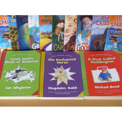 18 - 13 children's books by Terry Deary's and more.