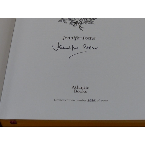 24 - A limited edition book 'The Rose' signed by the author Jennifer Potter.