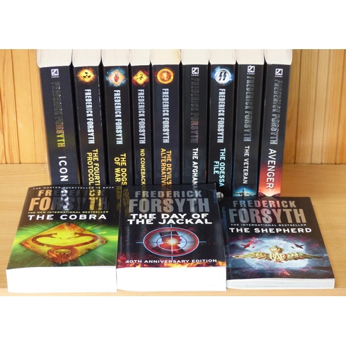 27 - 12 novels by Frederick Forsyth.