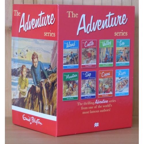 30 - Set of 8 'The Adventure Series' Enid Blyton books.