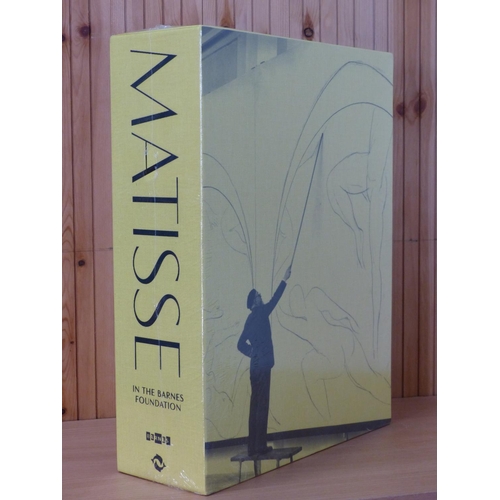 33 - An unopened boxed set of three books 'Matisse in the Barnes Fountain'.