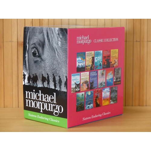 40 - Boxed set of 16 'Classic Collection' books by Michael Morpurgo.