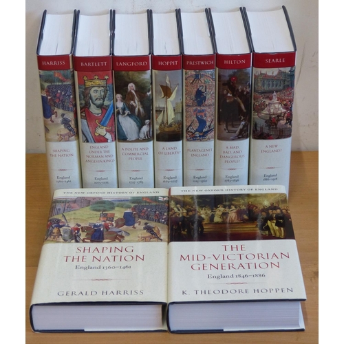48 - 9 volumes 'The New Oxford History of England'.