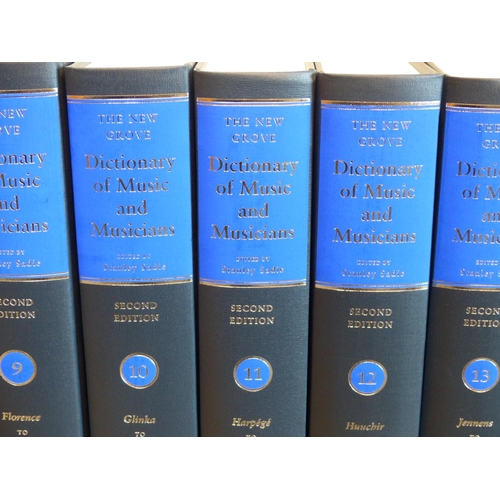 53 - The New Grove Dictionary of Music and Musicians 'Second Edition' Volumes 8 - 21.