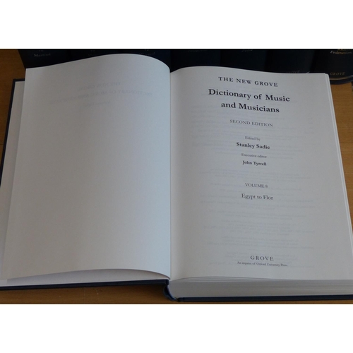 53 - The New Grove Dictionary of Music and Musicians 'Second Edition' Volumes 8 - 21.