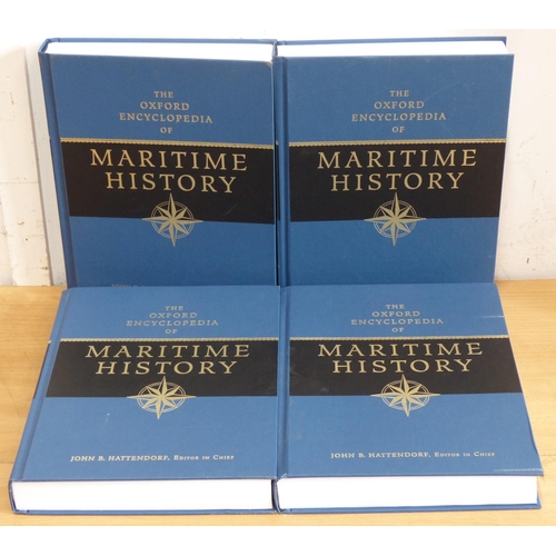 54 - 4 volumes 'The Oxford Encyclopedia of Maritime History.