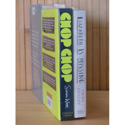 55 - 4 novels to include Elizabeth is Missing by Emma Healey, Chop Chop by Simon Wroe and more