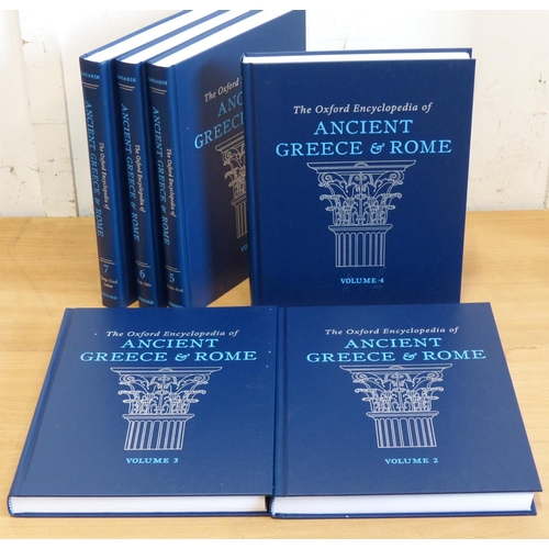 57 - 6 volumes 'The Oxford Encyclopedia of Ancient Greece & Rome.