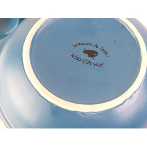 288 - A Jameson & Tailor 'Artists of the World' teapot and stand.