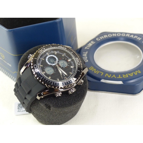 46 - A Martyn Line gents watch.