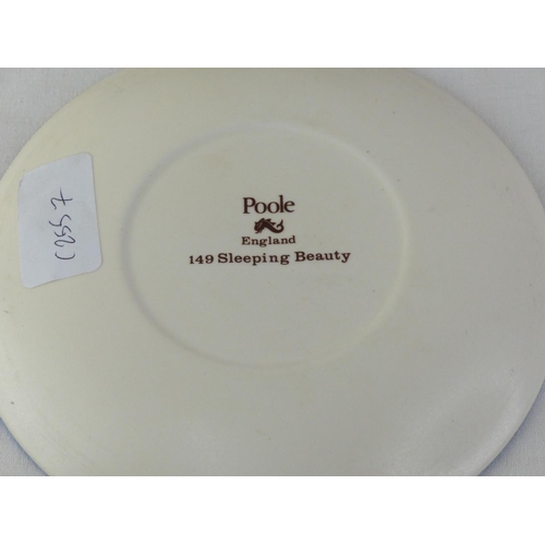 47 - A Poole Pottery 'Sleeping Beauty -149' plate.
