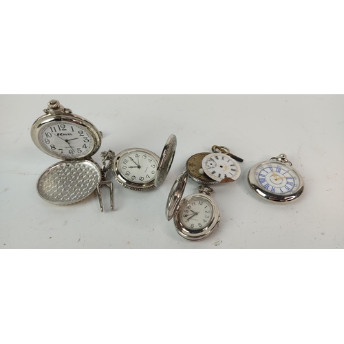 392 - A job lot of pocket watches.