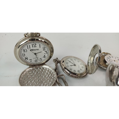 392 - A job lot of pocket watches.