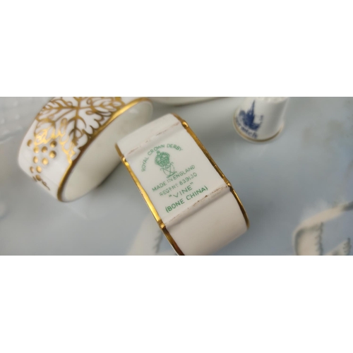 418 - A large assortment of ceramics to include cabinet plates & more.