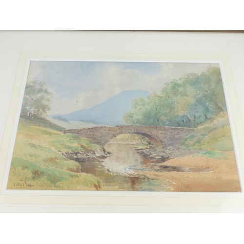 27 - An original framed watercolour painting by Irish Artist, Frank Hargy. 47x58cm