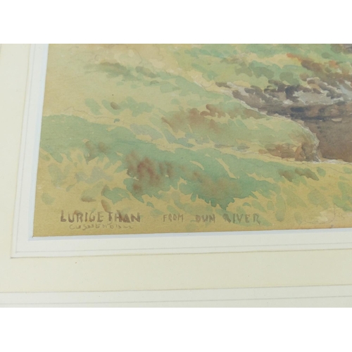 27 - An original framed watercolour painting by Irish Artist, Frank Hargy. 47x58cm