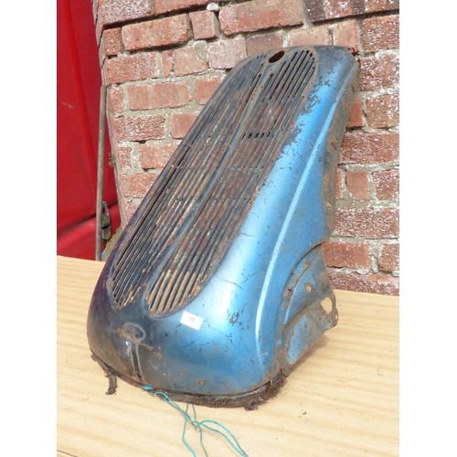 11 - A vintage 1950s Ford Popular (Ford Pop) 103E front grille.