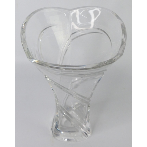 25 - A Waterford crystal vase, 25cm.