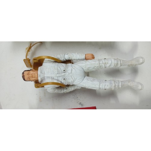 123 - A vintage boxed Nasa Tours Kennedy Space Centre Florida toy figure and an original boxed Six Million... 