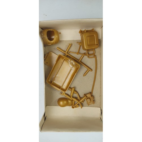 123 - A vintage boxed Nasa Tours Kennedy Space Centre Florida toy figure and an original boxed Six Million... 