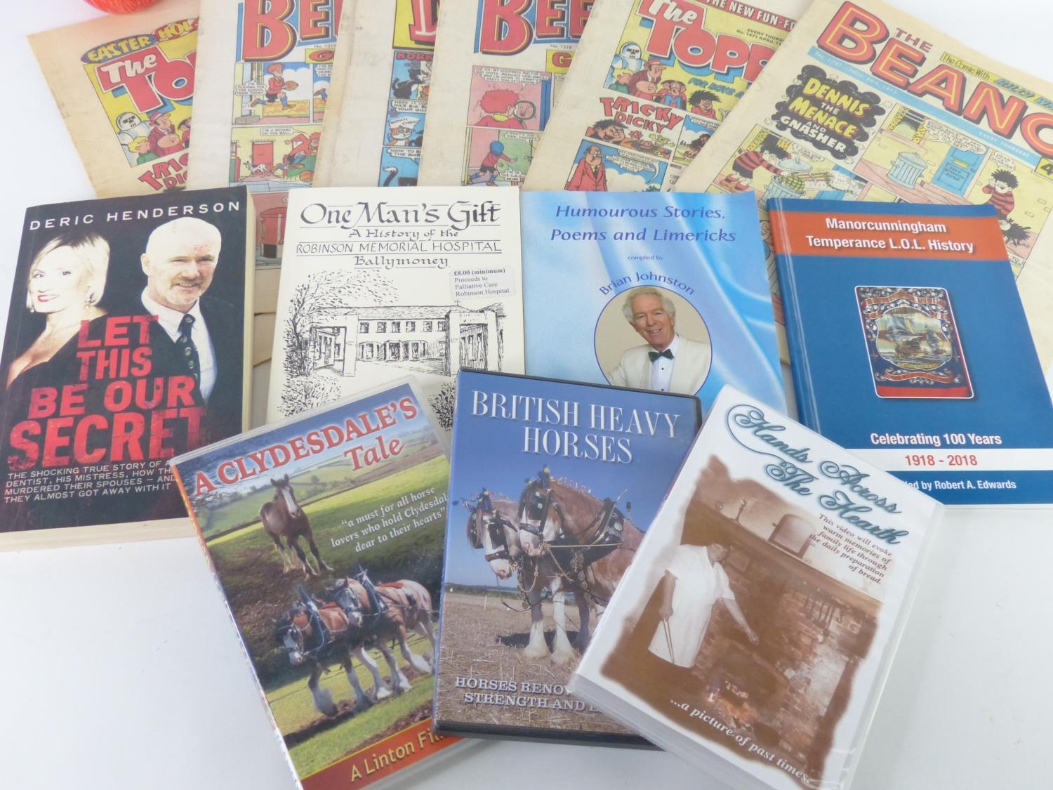 A lot of vintage comics to include Beano, Victor and Breezer, 'One Man ...