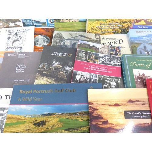 A collection of Irish interest books, to include : The History ...