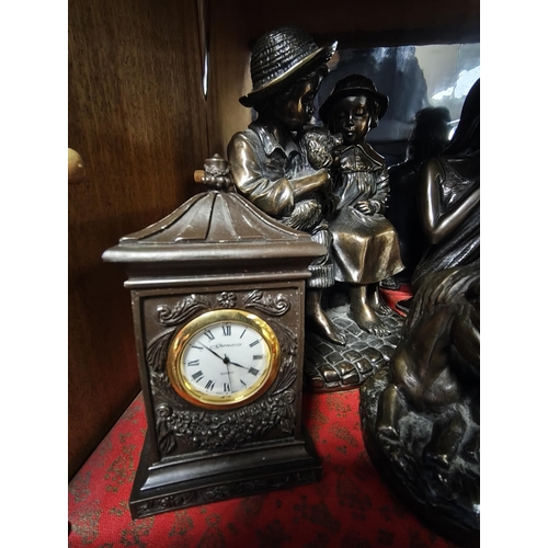 20 - An assortment of 6 Genesis pieces, to include 2 clocks & more.