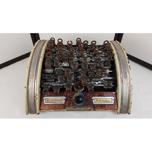 243 - An Eugène “Full-range” tobacco-testing instrument, with multi-spring lever array, dial gauge and con... 