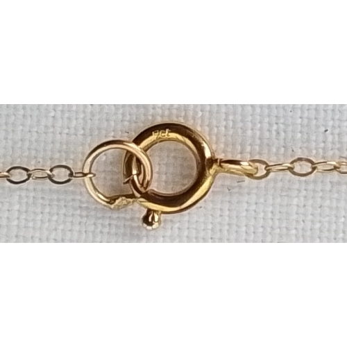 356 - An oval 9ct gold locket pendant, the cover engraved with foliate scrolls and an initialled cartouche... 