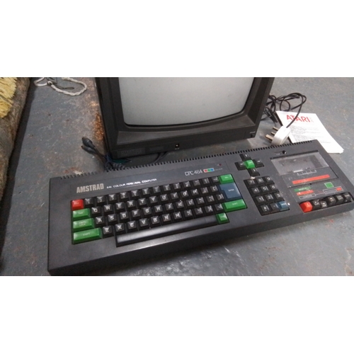 Amstrad CPC 464 8-bit home computer with integral cassette deck, QWERTY ...