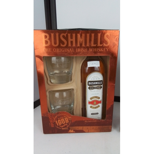 70 - Two Bushmills Irish whiskey presentation gift sets, comprising 'The Original Irish Whiskey 1608' and... 
