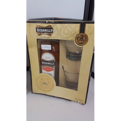 70 - Two Bushmills Irish whiskey presentation gift sets, comprising 'The Original Irish Whiskey 1608' and... 