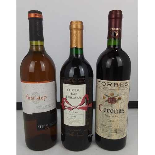 92 - A group of three wines: First Step Chardonnay, South Australia, 2002; Château Haut-Labrousse, Bordea... 
