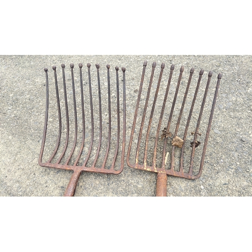 132 - 2 vintage/ antique potato spades.