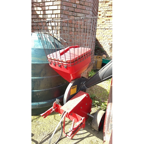 18 - A wood chipper for a ride on lawnmower/ quad.