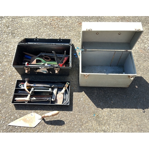2 - 2 toolboxes with contents.