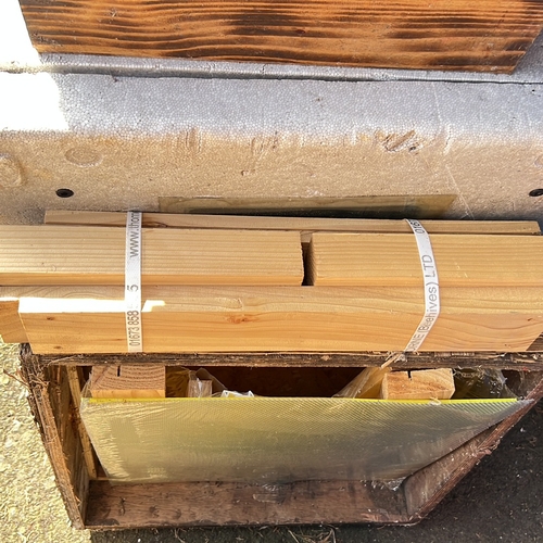 43 - A large collection of bee keeping equipment, to include Hives & more.