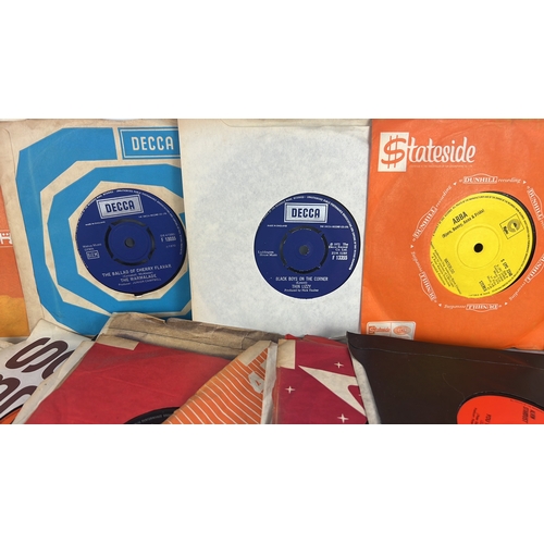 159 - A collection of vintage 45rpm singles/ records.