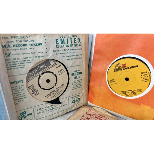 159 - A collection of vintage 45rpm singles/ records.