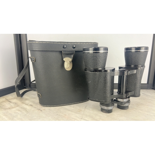 172 - A cased set of Hanimex Korea binoculars, 7 x 50 - 7.1