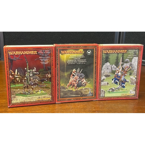 Games Workshop Warhammer boxed Citadel 'Eavy Metal figures: Lord of ...