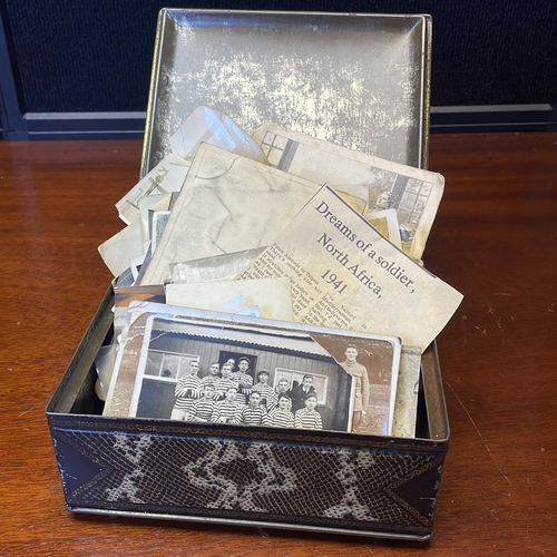 33 - A quantity of early to mid-20th century photographs, mostly black-and-white portrait and group studi... 