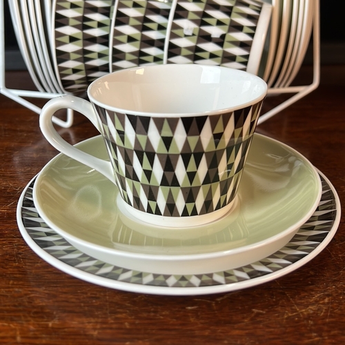 Royal Tuscan ‘Concerto’ fine bone china part tea service, comprising ...