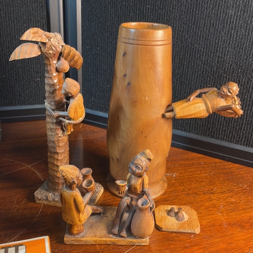 A mixed collection of mid-century ephemera and household objects ...
