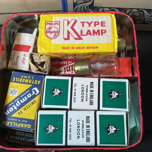 A mixed collection of mid-century ephemera and household objects ...