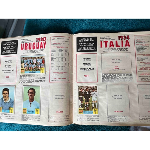19 - 1970 Mexico World Cup Panini Album, Not complete but has 158 stuck in. Condition is one of the best ... 