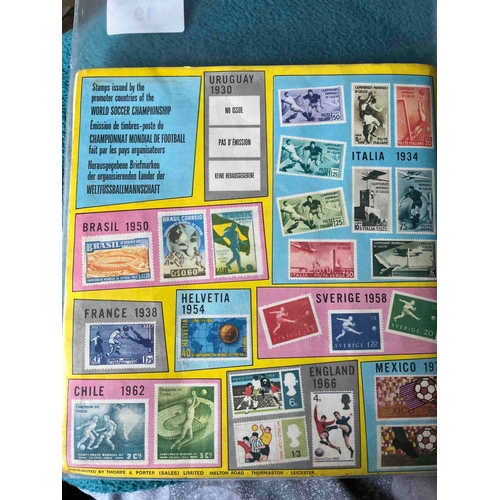 19 - 1970 Mexico World Cup Panini Album, Not complete but has 158 stuck in. Condition is one of the best ... 