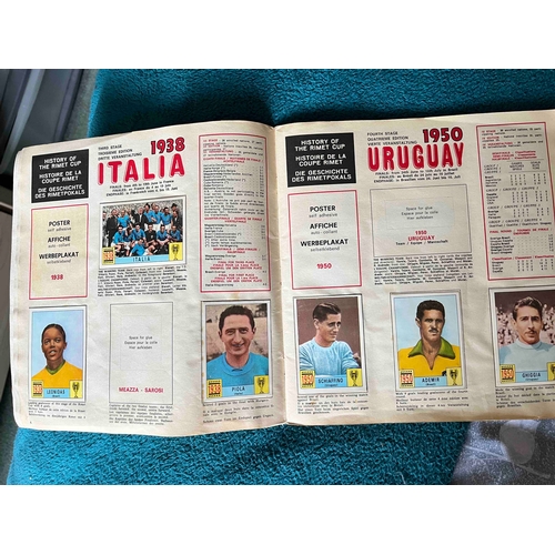 19 - 1970 Mexico World Cup Panini Album, Not complete but has 158 stuck in. Condition is one of the best ... 